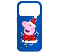 Peppa Pig All Around Christmas Lights Logo Coque pour iPhone 17 Pro