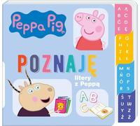 Peppa Pig. Apprenez à connaître ... Lettres Arrangement collectif (Buch auf Polnisch)