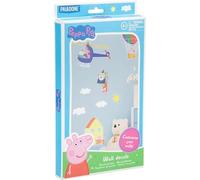 Peppa Pig-Autocollant mural-44 x 23 cm