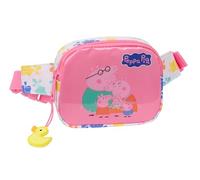 PEPPA Pig Baby Pig - Sac banane pour enfants, idéal pour les jeunes et les enfants de différents âges, confortable et polyvalent, qualité et résistance, 14 x 4 x 11 cm