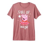 Peppa Pig Baguette Magique en Forme de fée pour Les Amis T-Shirt Haut de Gamme