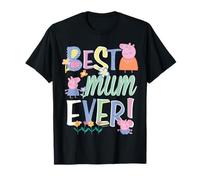 Peppa Pig Best Mum Ever fête des Mères T-Shirt