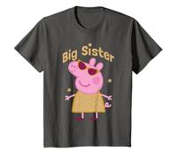 Peppa Pig Big Sister Sparkle Sunglasses Portrait T-Shirt