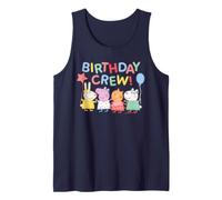 Peppa Pig Birthday Crew Friends Balloons Débardeur