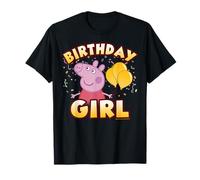 Peppa Pig Birthday Girl Confetti Celebration T-Shirt