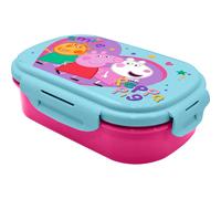 Peppa Pig Boîte À Lunch Rectangulaire Avec Couverts