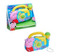Peppa Pig Boombox Ensemble de jeu musical Boombox avec microphone pour enfants à partir de 18 mois
