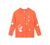 Peppa Pig - Cardigan - Fille - Orange - 4-5 Ans