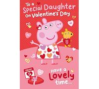 Peppa Pig Carte de Saint-Valentin pour votre fille