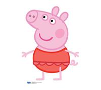 Peppa Pig Carte Planche à découpe étoile Mini, Carton, Multicolore, 90 x 67 x 90 cm