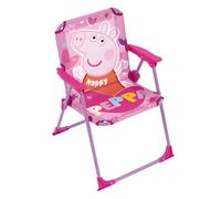 Peppa Pig - Chaise de camping avec accoudoirs 38 x 32 x 53 cm