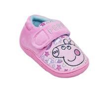 Peppa Pig, Chaussons pour fille Rose Fermeture à sangle Taille 38-38, rose, 28 EU