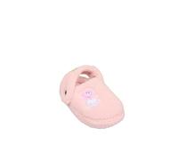 Peppa Pig Chaussons pour filles - Chaussures d'intérieur en polaire rose avec doublure en peluche douce et semelle antidérapante, rose, 27 EU