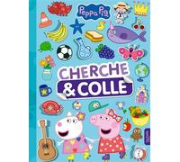 Peppa Pig - Cherche et colle - Hasbro - Hachette Jeunesse - broché - Document jeunesse