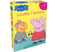 Peppa Pig. Chiffres et couleurs. Cartes éducatives dans une boîte Monika Kiersnowska (Buch auf Polnisch)
