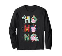 Peppa Pig Christmas Ho Ho Ho Brothers Portraits Manche Longue