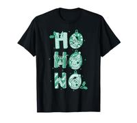 Peppa Pig Christmas Ho Ho Ho Monochromatic Portraits T-Shirt