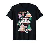 Peppa Pig Christmas Jolly Winter Town Map T-Shirt
