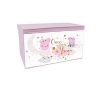 Fun House Peppa Pig Coffre A Jouets - Pliable - 55,5 X 34,5 X 34 Cm - Pour Enfant