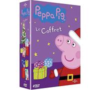 Peppa Pig - Coffret : À L'école + Les Bulles + Les Étoiles + Peppa Fête Noël - Pack