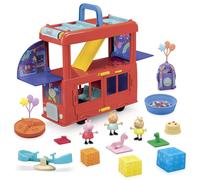 Peppa Pig, Coffret Bus en fête 2 en 1, Taille Unique