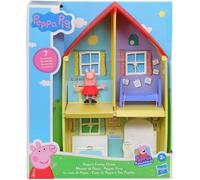 Peppa Pig - Coffret Famille Maison - Aventure Peppas - Figurine + 6