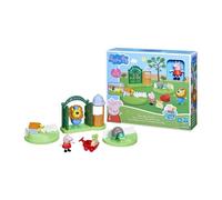Peppa Pig – Coffret Peppa va au Zoo – 2 figurines et 6 accessoires thématiques – Jouet préscolaire