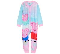 Peppa Pig Combinaison pour enfants filles tout en un pyjama Peppa Baby Evie, multicolore, 4-5 Years