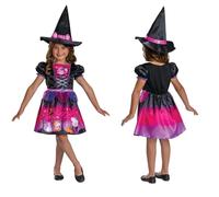 Peppa Pig Costume de sorcière par Disguise - Costume de sorcière sous licence officielle, parfait pour Halloween et les jeux d'habillage pour les tout-petits.