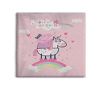 Peppa Pig Couverture Polaire Licorne Fille 100 x 140 cm Rose 981083