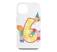 Peppa Pig Crew 6 Anniversaire Coque pour iPhone 13