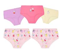 Peppa Pig Culotte Fille 2-6 Ans, Pack de 5 sous-Vêtements Coton Doux, Taille Élastique, Confort Quotidien, Cadeau Filles (4-5 Ans, Multi)