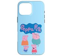 Peppa Pig Cute Family Group Shot Logo Coque pour iPhone 16 Pro Max