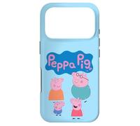 Peppa Pig Cute Family Group Shot Logo Coque pour iPhone 17 Pro