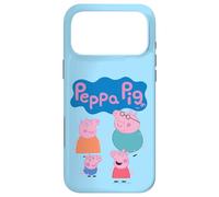 Peppa Pig Cute Family Group Shot Logo Coque pour iPhone 17 Pro Max