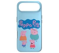Peppa Pig Cute Family Group Shot Logo Coque pour iPhone Air