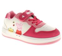 Peppa Pig Deboss Baskets de jogging pour fille Tailles 38 39 40 42 42 42, blanc, 27 EU