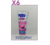 PEPPA PIG Dentifrice 75 ML Bubble Gum - 6 Pièces