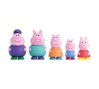 Peppa Pig DeQube 919D00048 Lot de 5 Figurines de Bain Peppa Pig