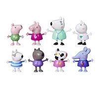 Peppa Pig Dr. Polar Bear Calls On Peppa And Friends Lot Préscolaires Avec 8 Figurines, Pour enfants de 3 Ans Et Plus, Imprimé, F4827Ff2, Multicolore Exclusivité sur Amazon
