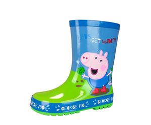 Peppa Pig Enfant Bottes en Caoutchouc Bleu 22