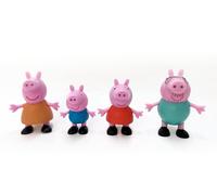 Peppa Pig Ensemble De 4 Figurines La Famille