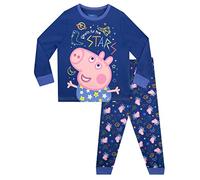 Peppa Pig Ensemble de Pyjama Garçon George Pig Bleu 7-8 Ans