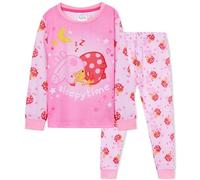 Peppa Pig Ensemble de Pyjama Long Fille, Pyjama Doux et Respirant - Cadeau Fille (Rose, 4-5 Ans)