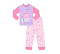 Peppa Pig Ensemble pyjama long pour filles Shine Like The Stars, rose, 18-24 mois