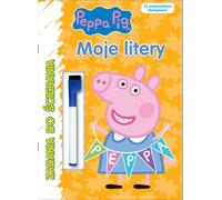 Peppa Pig Erasing Tasks My letters (Buch auf Polnisch)