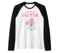 Peppa Pig Evie Little Sister Manche Raglan