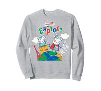 Peppa Pig Explore More Sightseeing Eiffel Tower & Pyramids Sweatshirt