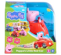 Peppa Pig Fait Tourner La Petite Voiture Rouge De Peppa