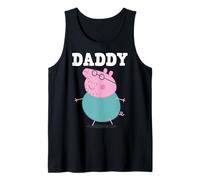 Peppa Pig Father's Day Daddy Bold Text Portrait of Daddy Big Débardeur